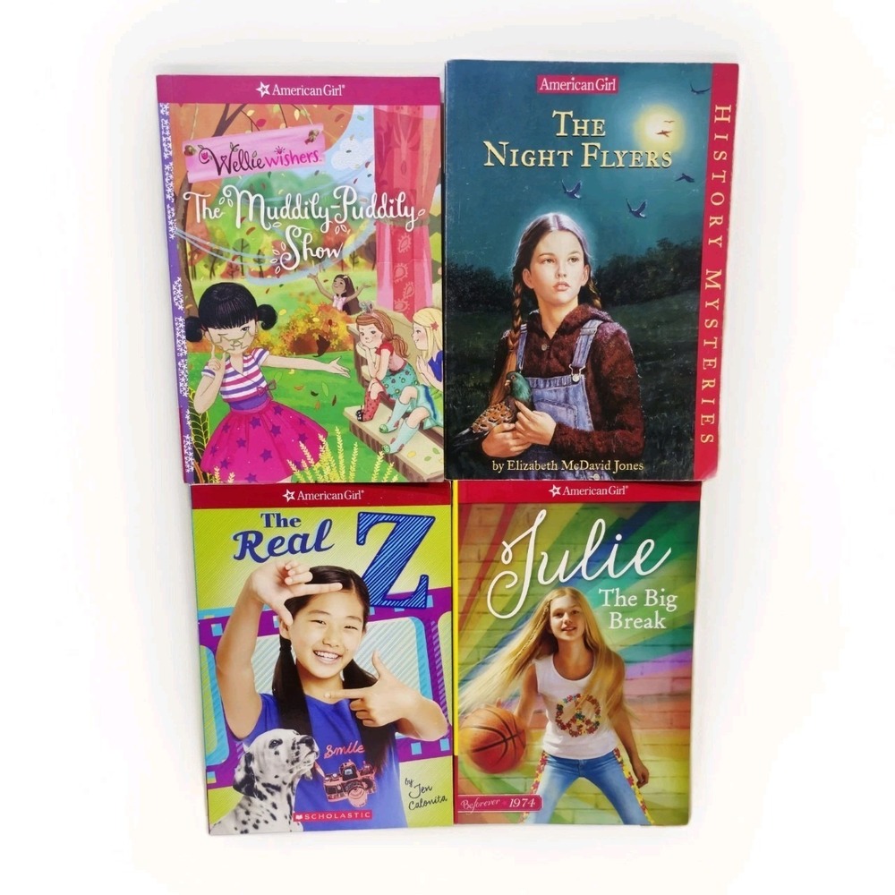 American Girl Doll Series Collection Of 4 Books Paperback